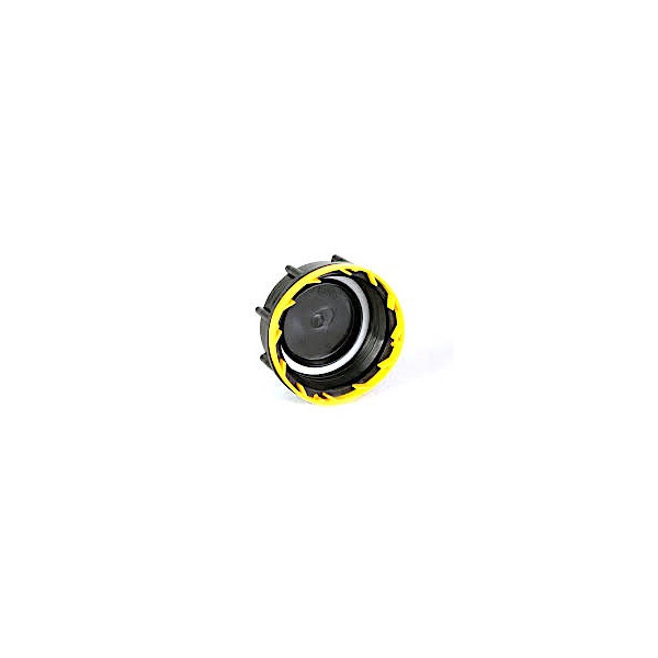 Bouchons a viser noir/jaune DN60/61 (DIN61)