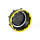 Bouchons a viser noir/jaune DN60/61 (DIN61)
