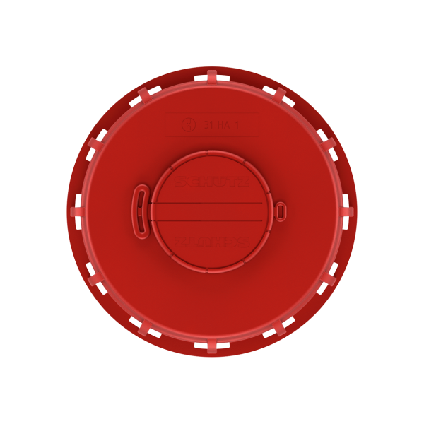 Couvercle Schütz NW150 rouge  - G2" + Ventille...