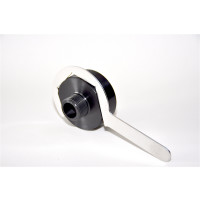 Stainless steel key for PE &amp; stainless steel adapters