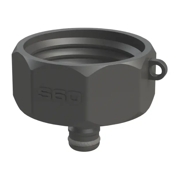 IBC Adapter | S60x6 | Gardena koppeling 12,5mm...