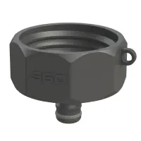 IBC Adapter | S60x6 | Gardena koppeling 12,5mm...