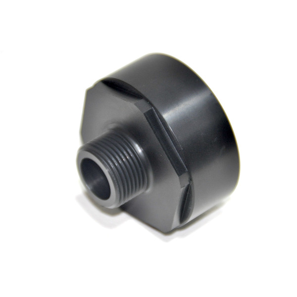 IBC Adapters 2"1/8 BSP with BSP Male thread (PE-HD)