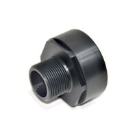 IBC-Adapter | 2"1/8 BSP | 1"1/4 BSP Außengewinde | PE-HD