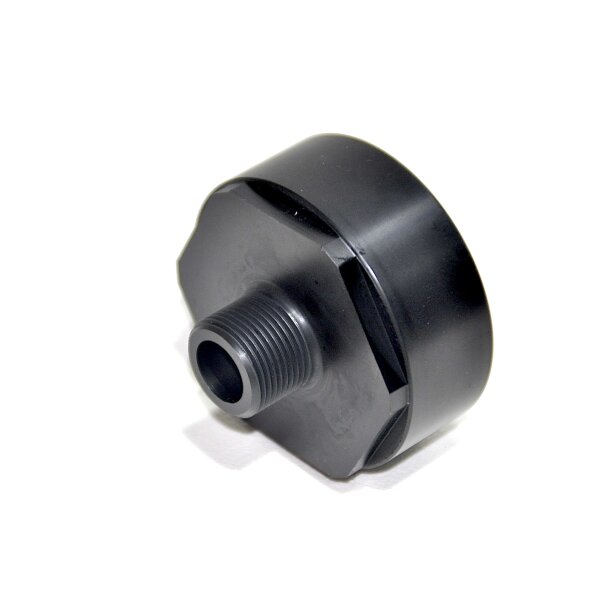 IBC-Adapter | 2"1/8 BSP | 3/4" BSP Außengewinde | PE-HD