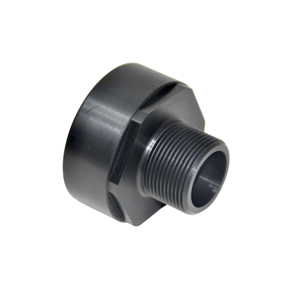 IBC Adapter | 2" NPS | 1"1/4 BSP male thread | PE-HD