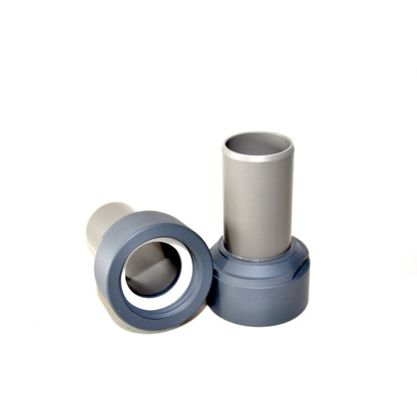 Tecno Plastic PVC-U Adaptor F/M/M double diameter BSP male thread 1 1/4" x 1 