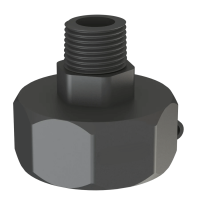 IBC Adapter | S60x6 | 3/4" BSP male thread | Polypropylene