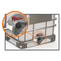 IBC Adapter | S60x6 | 3/4" BSP male thread | Polypropylene