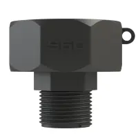 IBC Adapter | S60x6 | 1" BSP buitendraad | Polypropyleen