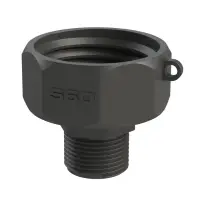 IBC Adapter | S60x6 | 1" BSP buitendraad | Polypropyleen