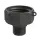IBC Adapter | S60x6 | 1" BSP buitendraad | Polypropyleen