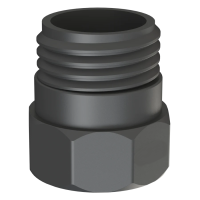 IBC Adapter | S60x6 | S60x6 buitendraad | Polypropyleen