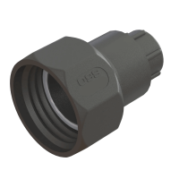 IBC Adapter | S60x6 | 3/4" BSP Innengewinde - drehbar | Polypropylen