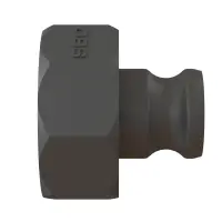 IBC Adapter | S60x6 | 1" Camlock Part A | Polypropylene