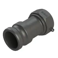 IBC Adapter | S60x6 | 2" Camlock Part A (Lang) | Polypropyleen