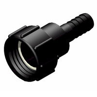 IBC Adapter S60x6 swivel Buttress with Hose Tail...