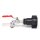 IBC Adapters | S60x6 | met MT messing aftapkraan en snelkoppeling | Polypropyleen