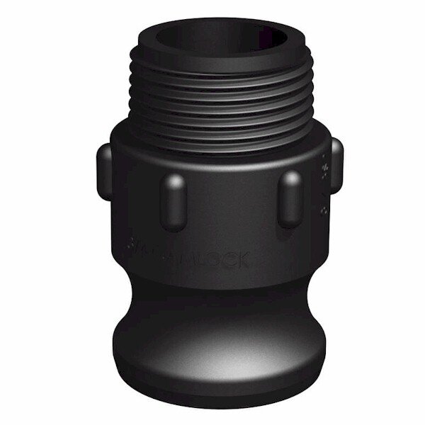 3/4" Camlock adapter Part F | 3/4" BSP buitendraad | Polypropyleen