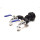 IBC Adapter S60x6 + 2x 3/4" blue MT Brass Ball faucets with quick connector (Polypropylen)