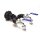 IBC Adapter | S60x6 | blaue 2x MT Messing-Ablasshähne 3/4" | Schnellkupplung | Polypropylen