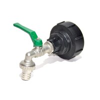 IBC Adapters | S100x8 | met RIV messing aftapkraan en...