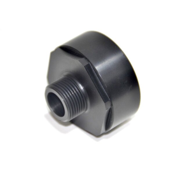IBC-Adapter | S80x6 | mit BSP Außengewinde | PE-HD