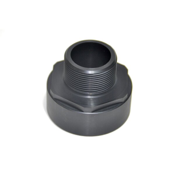 IBC Adapter | M80x3 | 1"1/4 BSP buitendraad | PE-HD