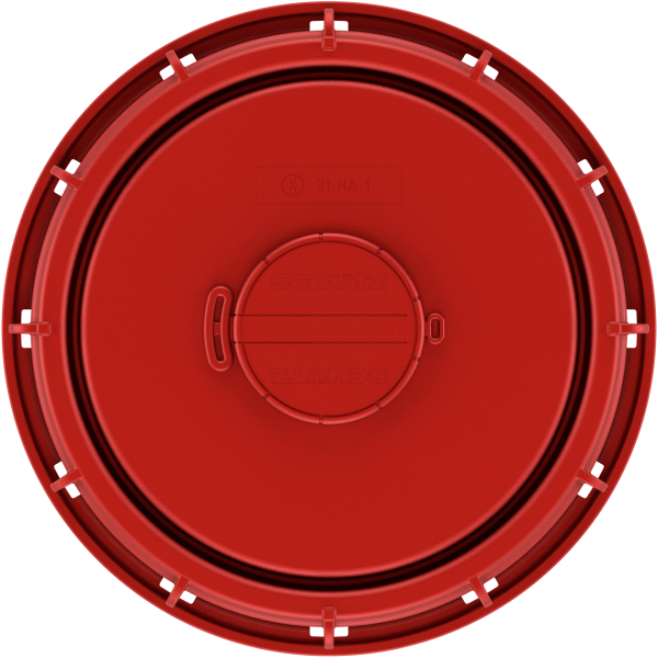 Rode Schütz IBC deksel NW225 - 2"G + Ventil - EPDM