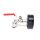 IBC Adapters | S100x8 | met rode messing aftapkraan en snelkoppeling | PE-HD