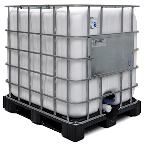 Reco IBC | 1000L | Gemelkt wit | Kunststof Pallet | UV | UN | S60x6 | NW150 | Mauser