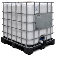 Reco IBC | 1000L | Blanc opaque |  | Palette plastique |...