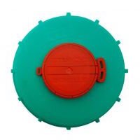 Green Schütz cap NW150 - 2"G + Ventil - EPDM-FDA