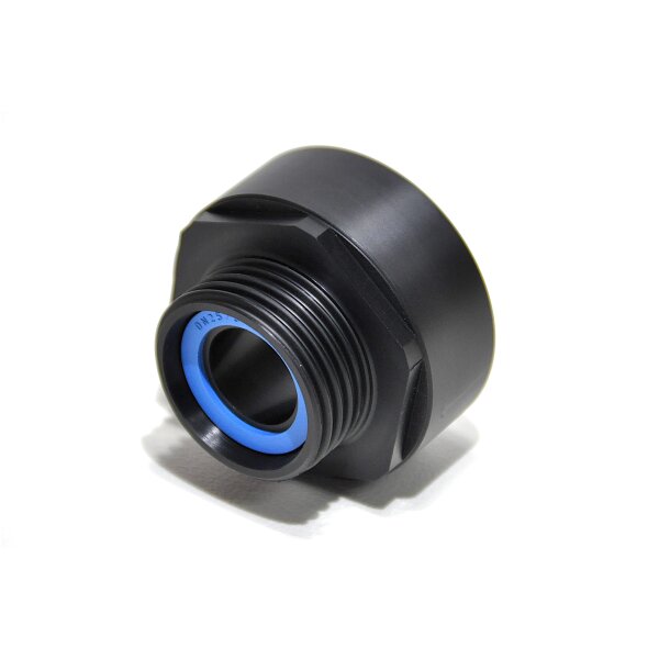 IBC Adapters | 2"1/8 BSP | met melkkoppeling | PE-HD