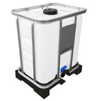 Nieuwe IBC | 300L | Kunststof pallet | UN | FDA | S60x6 | NW150 | Werit