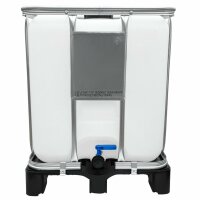 Nieuwe IBC | 300L | Kunststof pallet | UN | FDA | S60x6 | NW150 | Werit