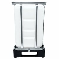 Nieuwe IBC | 300L | Kunststof pallet | UN | FDA | S60x6 | NW150 | Werit