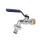 Blauen MT® Messing Kugelauslaufhahn - Wasserhahn mit Quickconnector - Type 4143