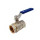 Blue MT&reg; Ball valve with 2x 3/4&quot; female thread...