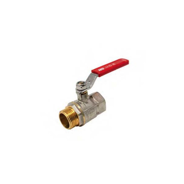 Red MT® Ball valve with 1" Male x Female thread...