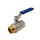 Blue MT® Ball valve with 3/4" Male x Female...