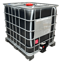 Reco IBC 1000L - Noir - Palette en PE avec contrôle...