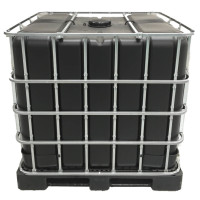 New Black IBC 1000L - Plastic pallet - UN - FDA  "Greif"