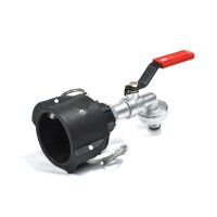 Camlock koppelingen + MT® messing aftapkraan | 1/2" snelkoppeling | Polypropyleen