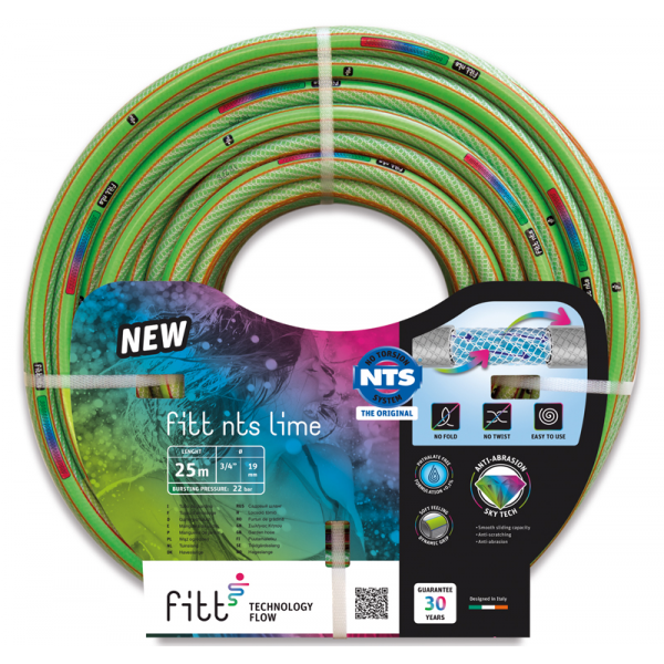 Gartenschlauch FITT NTS LIME 12,5mm (1/2") 15 Meter
