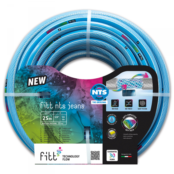 Garden Hose FITT NTS JEANS 12,5mm (1/2") 15 Meter