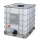 Neu (Ecobulk) IBC | 1000 l | Stahlpalette | NW225 | S100x8 | DN80 | Schütz