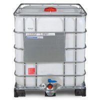Reconditionné (Recobulk) IBC | 1000L | Palette en plastique | UN | S60x6 | NW150 | Schütz
