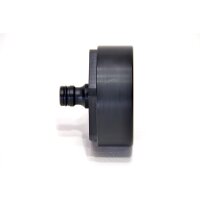 IBC Adapter | 2"1/8 BSP | Gardena koppeling 12,5mm (1/2") | PE-HD