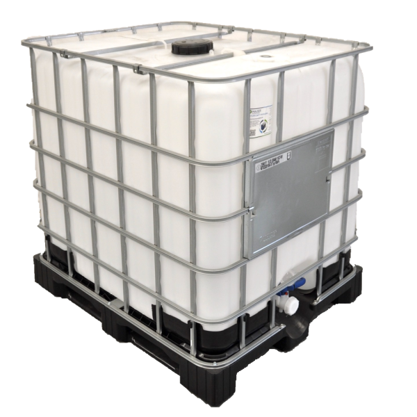 New IBC 1000L - Plastic pallet with CDS coupler...